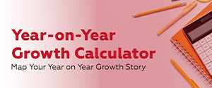 Year on Year Growth Calculator